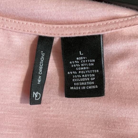 NEW Directions Lace Front Blouse - Picture 7 of 8